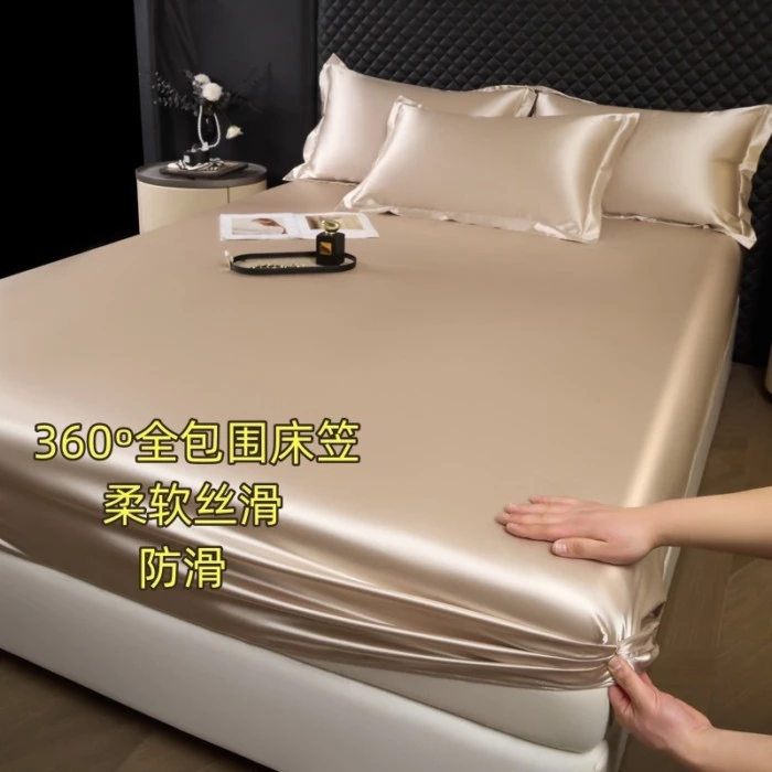 品質嚴選30姆米重磅真絲桑蠶絲床笠