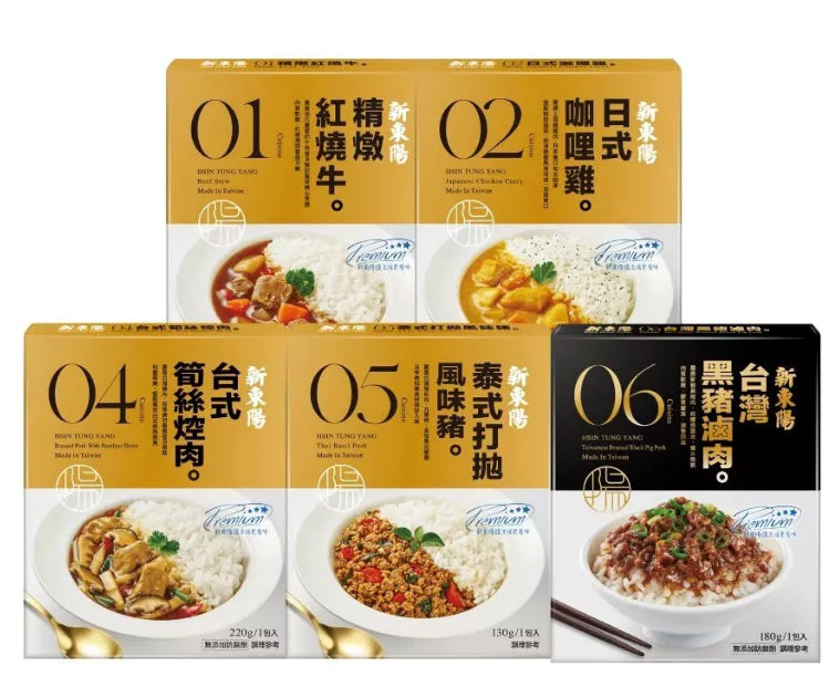 【蝦皮直營】新東陽 調理包 精燉紅燒牛/日式咖哩雞/台式筍絲焢肉/泰式打拋風味豬/台灣黑豬滷肉 加熱即食