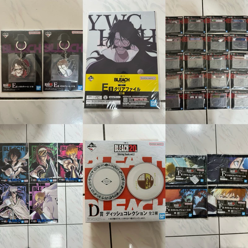 一番賞 BLEACH 死神 千年血戰篇 Stirring Souls vol.2 E賞 吊飾 G賞 立牌 H賞 海報